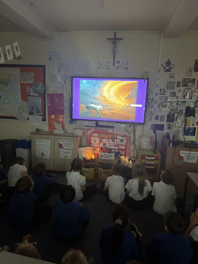 Image for the Tweet beginning: During Advent at St Charles,