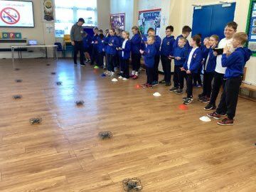 Image for the Tweet beginning: Last week, Class 4 and