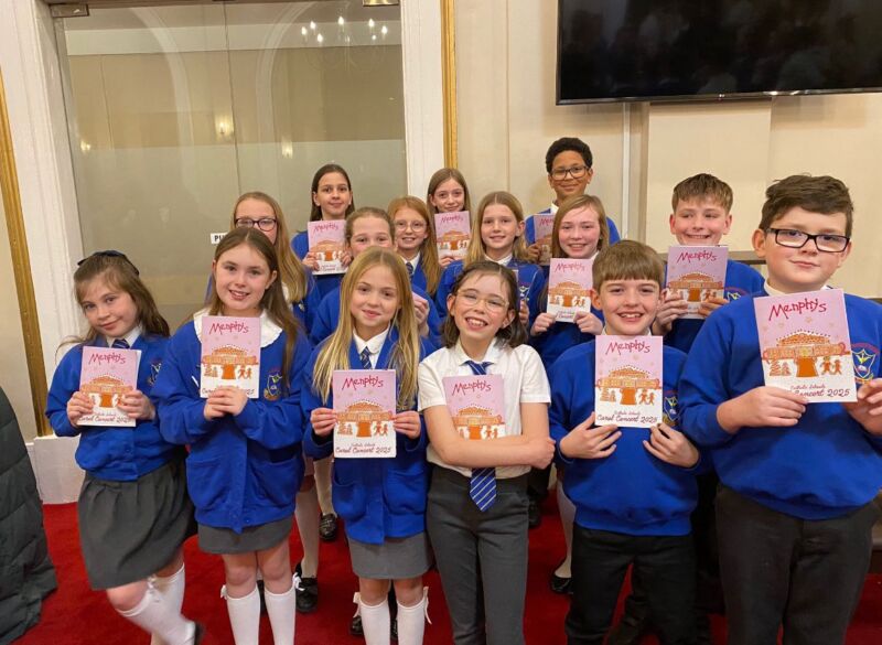 Image for the Tweet beginning: Last night our Menphys choir