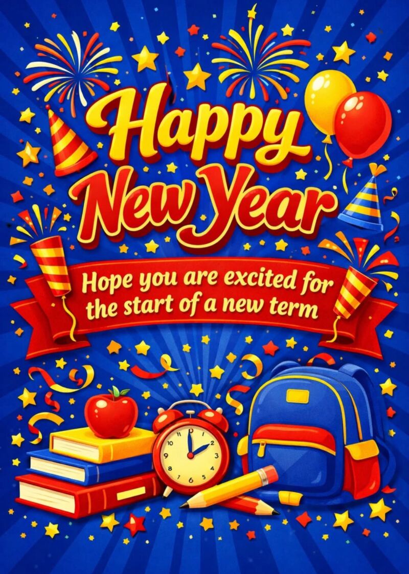 Image for the Tweet beginning: Happy New Year to our
